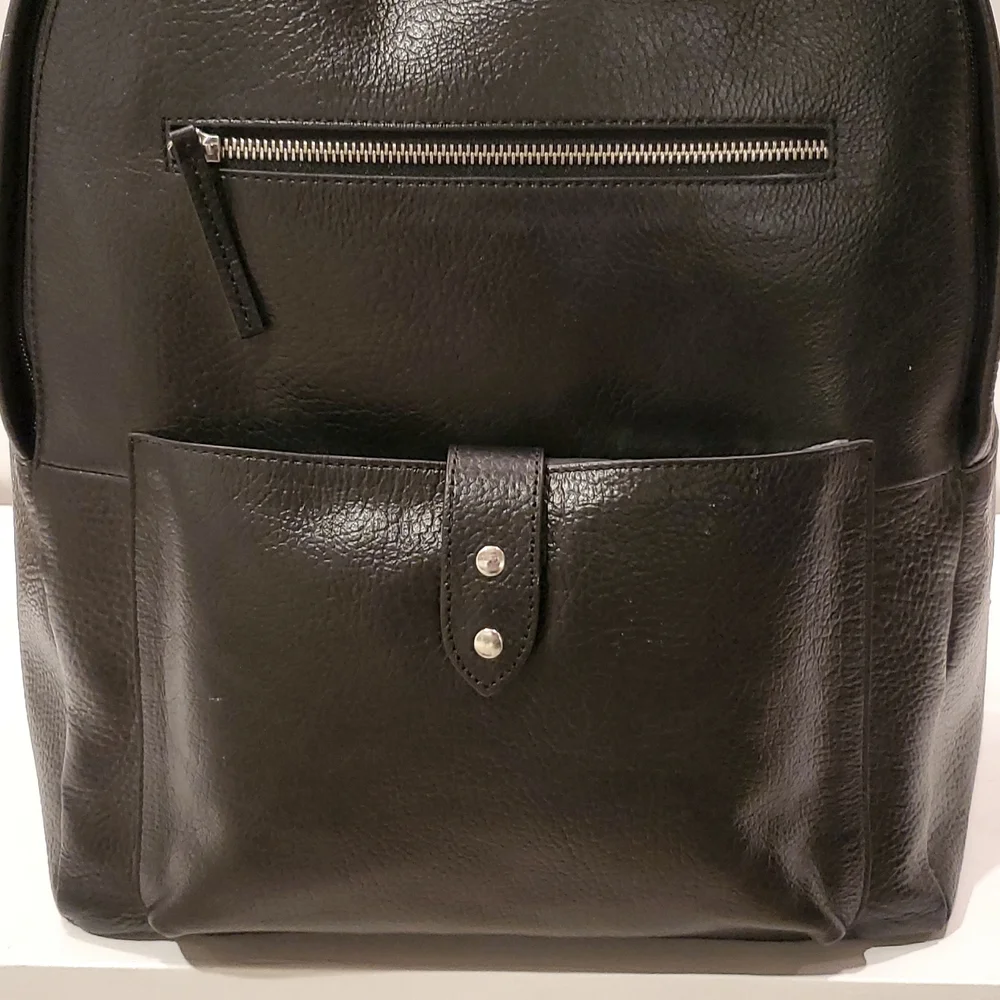 Unisex Cole Haan Saunders Leather Backpack